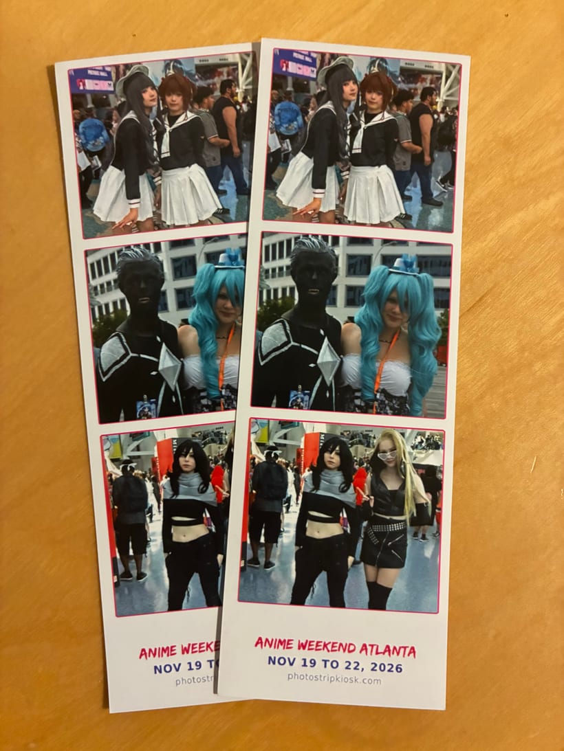 Example Photostrip photo strips in the Classic style.